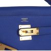 Hermes Kelly Retourne 32 Blue Electrique Togo GHW