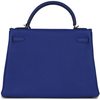 Hermes Kelly Retourne 32 Blue Electrique Togo PHW