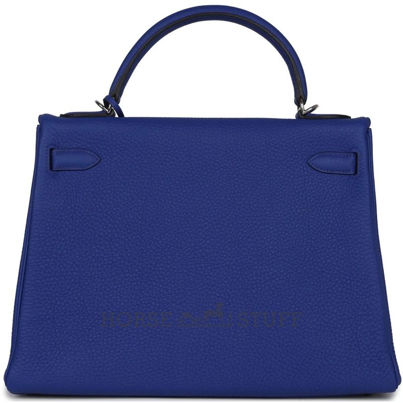 Hermes Kelly Retourne 32 Blue Electrique Togo PHW