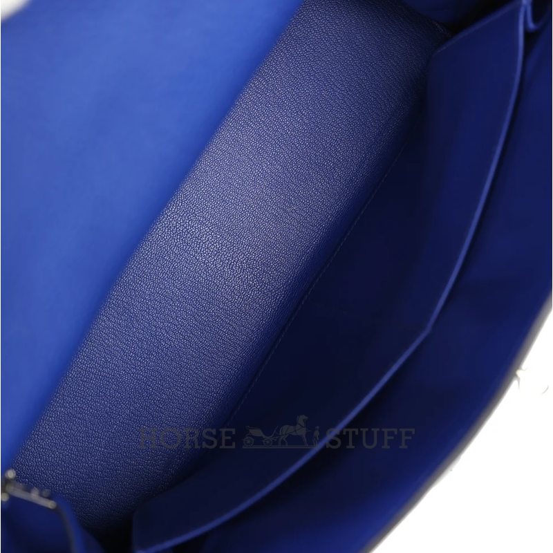 Hermes Kelly Retourne 32 Blue Electrique Togo PHW