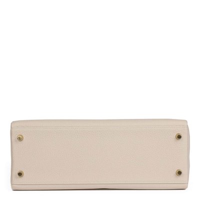 Hermès Kelly Retourne 32 Craie Togo GHW 
