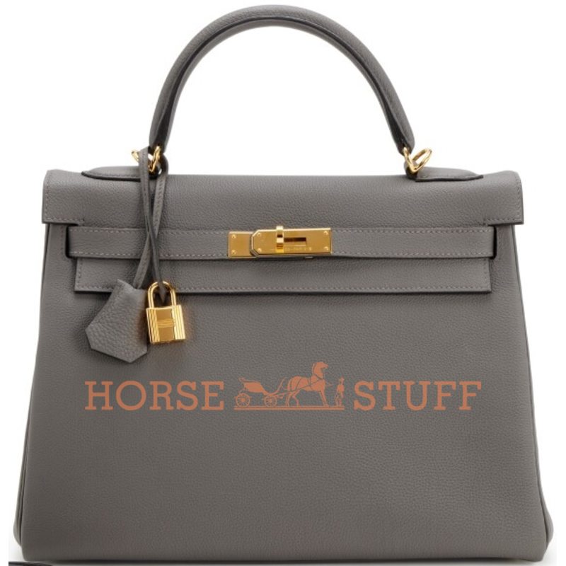 Hermes Kelly Retourne 32 Etain Togo GHW