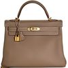 Hermes Kelly Retourne 32 Etoupe Togo GHW