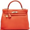 Hermes Kelly Retourne 32 Feu Togo GHW