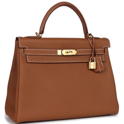 Hermes Kelly Retourne 32 Gold Togo GHW 