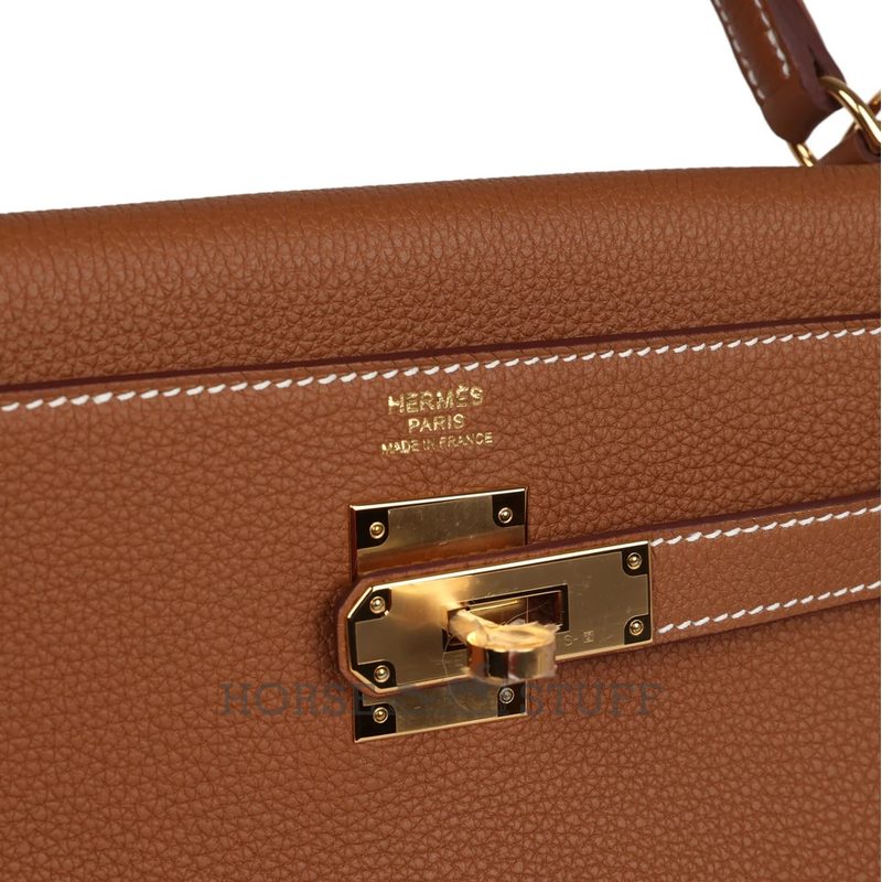 Hermes Kelly Retourne 32 Gold Togo GHW