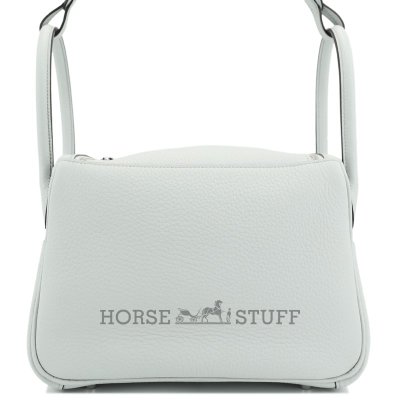 Hermès Lindy 26 Blue Pale Clemence PHW