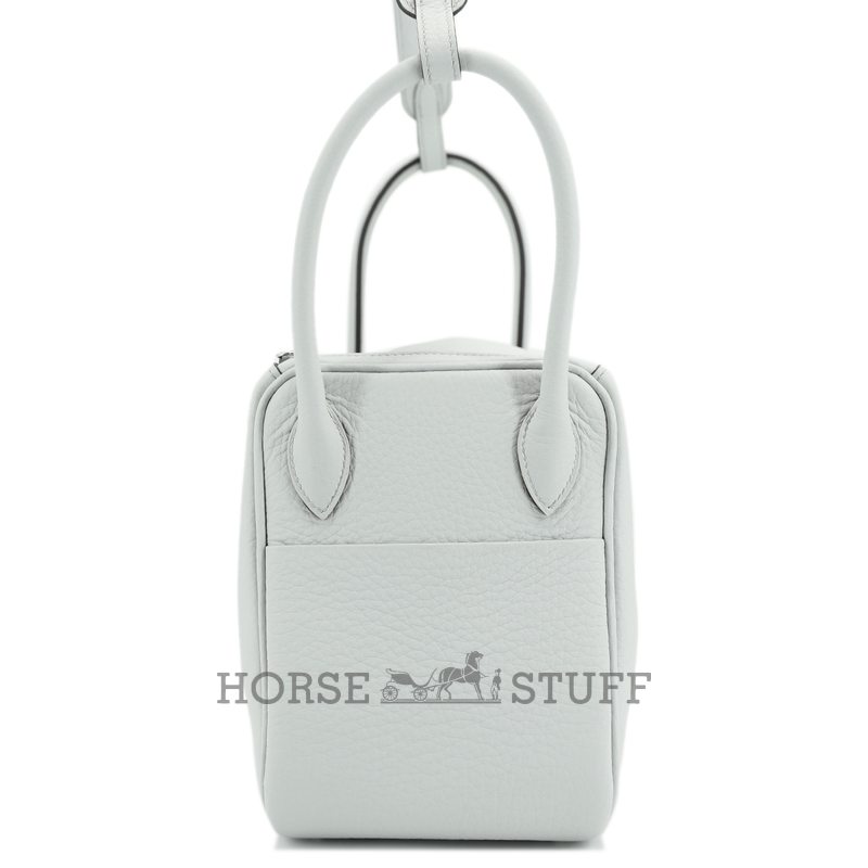 Hermès Lindy 26 Blue Pale Clemence PHW