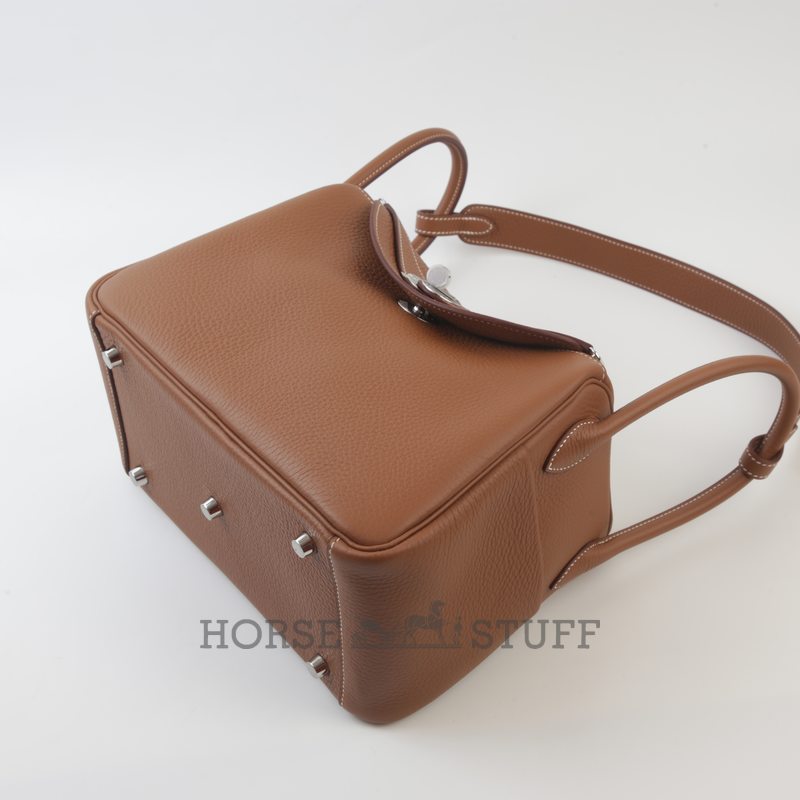 Hermès Lindy 26 Gold Clemence PHW