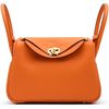 Hermès Lindy 26 Orange Clemence GHW