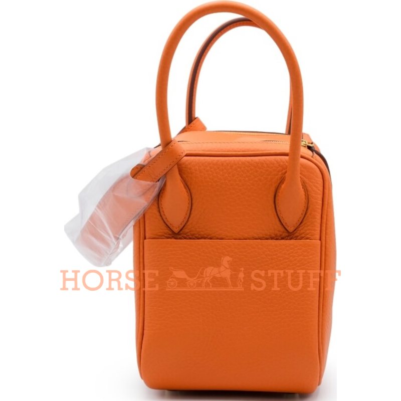 Hermès Lindy 26 Orange Clemence GHW