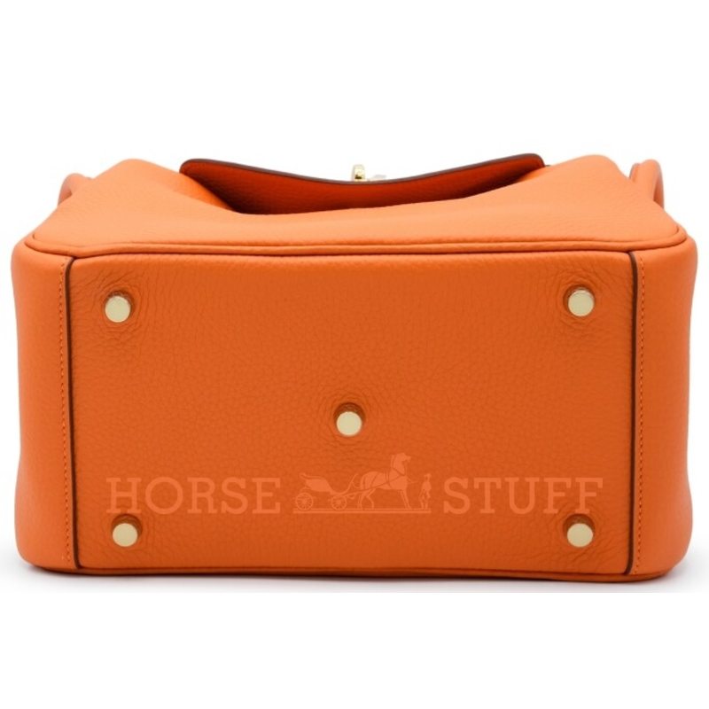 Hermès Lindy 26 Orange Clemence GHW