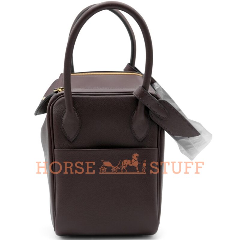 Hermès Lindy 26 Rouge Sellier Evercolor GHW