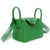 Hermès Lindy Mini Bambou Clemence PHW
