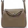 Hermès Lindy Mini Beige Marfa Clemence PHW