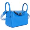 Hermès Lindy Mini Bleu Hydra Clemence PHW