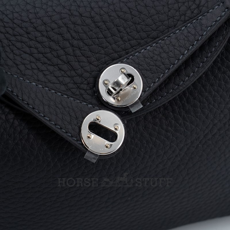 Hermès Lindy Mini Caban Clemence PHW