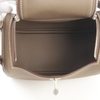 Hermès Lindy Mini Etoupe Clemence PHW