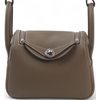 Hermès Lindy Mini Etoupe Clemence PHW
