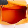Hermès Lindy Mini Feu Clemence GHW