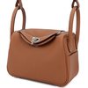 Hermès Lindy Mini Gold Clemence PHW