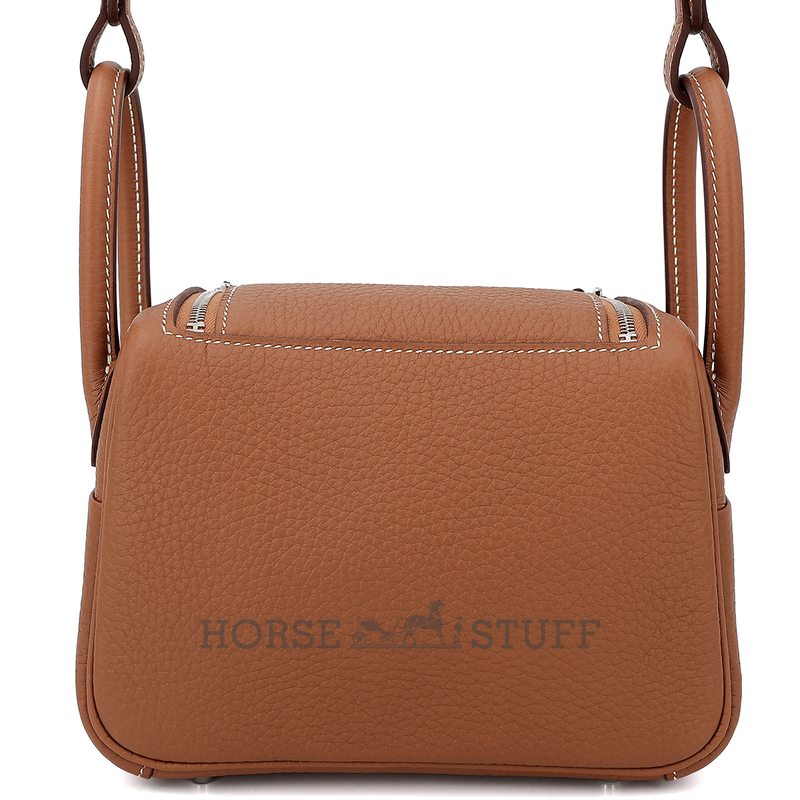 Hermès Lindy Mini Gold Clemence PHW