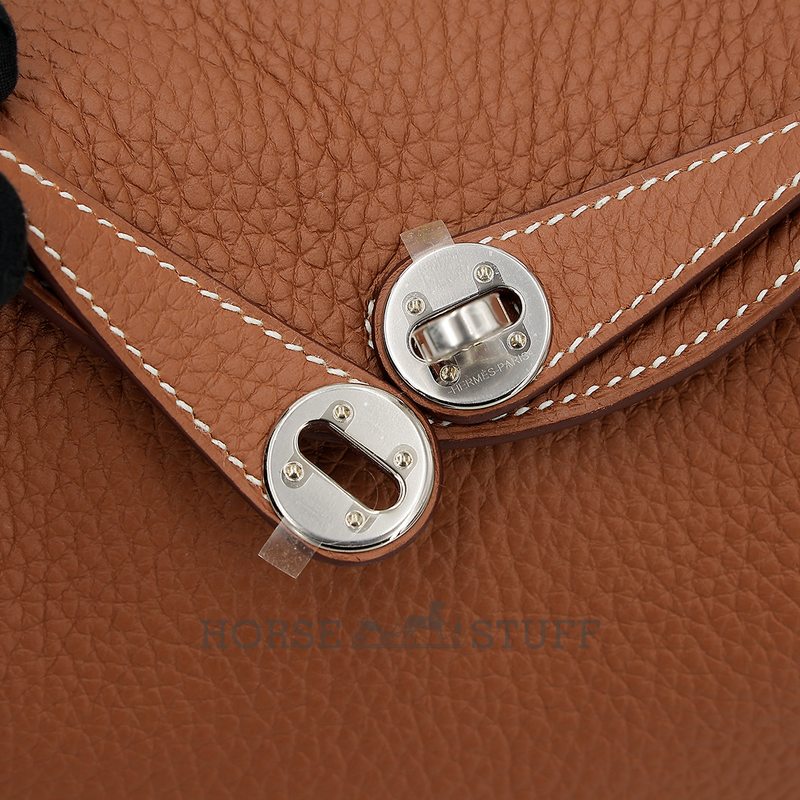 Hermès Lindy Mini Gold Clemence PHW