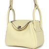 Hermès Lindy Mini Jaune Milton Clemence PHW