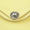 Hermès Lindy Mini Jaune Poussin Clemence PHW