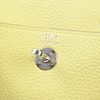 Hermès Lindy Mini Jaune Poussin Clemence PHW
