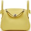 Hermès Lindy Mini Limoncello Clemence PHW