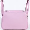 Hermès Lindy Mini Mauve Sylvestre Clemence PHW