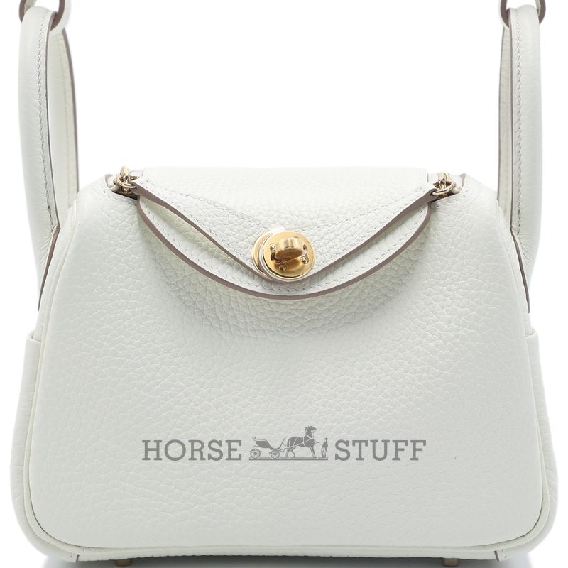 Hermès Lindy Mini Mushroom Clemence GHW