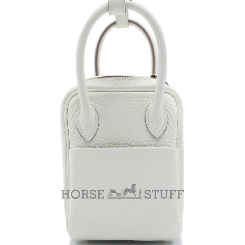 Hermès Lindy Mini Mushroom Clemence GHW