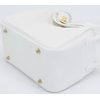Hermès Lindy Mini New White Clemence GHW