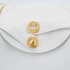Hermès Lindy Mini New White Clemence GHW