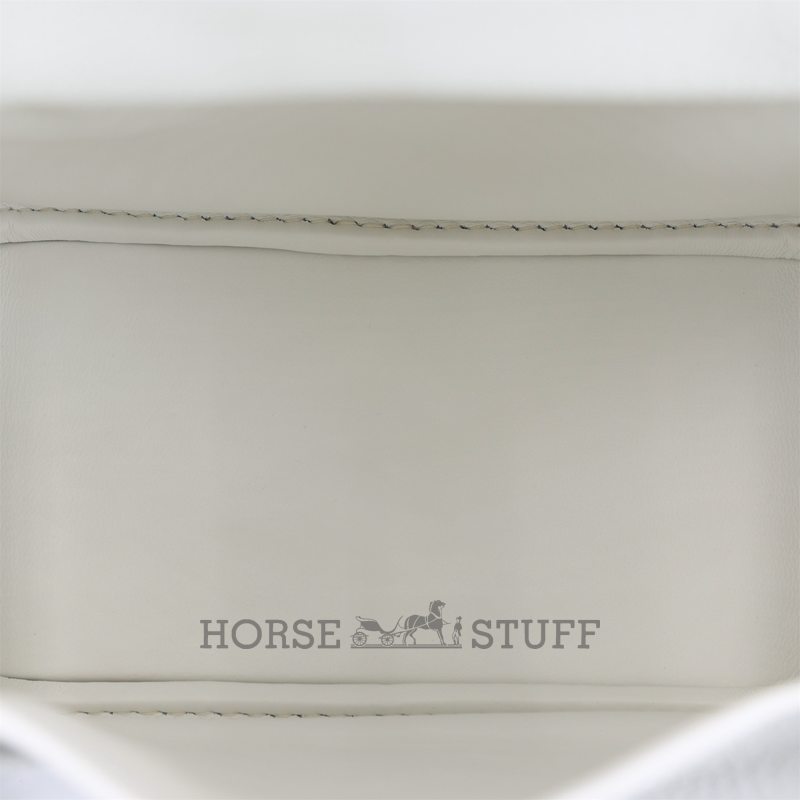 Hermès Lindy Mini New White Clemence GHW