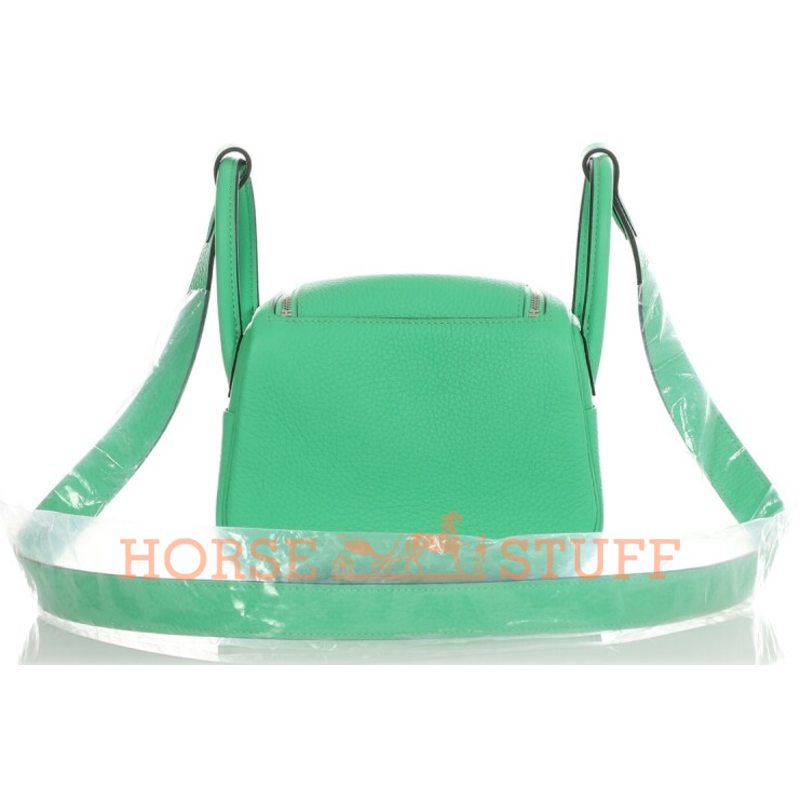 Hermès Lindy Mini Vert Comics Clemence PHW