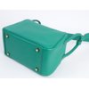 Hermès Lindy Mini Vert Vertigo Clemence GHW