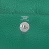Hermès Lindy Mini Vert Vertigo Clemence PHW