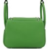 Hermès Lindy Mini Vert Yucca Clemence PHW