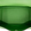 Hermès Lindy Mini Vert Yucca Clemence PHW