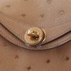 Hermès Lindy Mini Chai Ostrich GHW