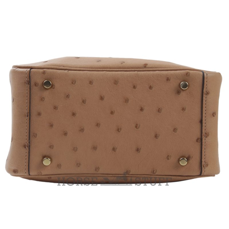 Hermès Lindy Mini Chai Ostrich GHW