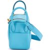 Hermès Lindy Mini Blue du Nord Swift GHW