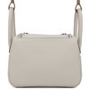 Hermès Lindy Mini Gris Pearl Swift PHW