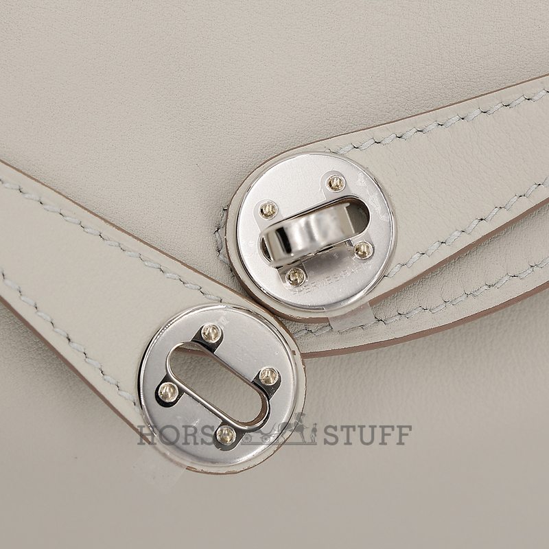 Hermès Lindy Mini Gris Pearl Swift PHW