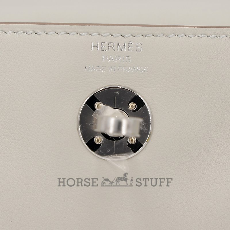 Hermès Lindy Mini Gris Pearl Swift PHW