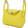 Hermès Lindy Mini Lime Swift PHW