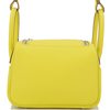 Hermès Lindy Mini Lime Swift PHW